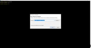 Launching OMNET++ 5.7 Simulator