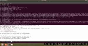 OMNET++ 5.5.2 Configuration Process