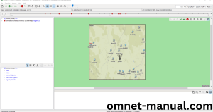 Executing the Example Program Using Omnetpp header file