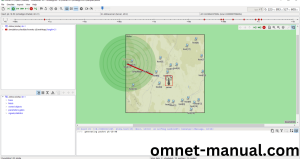 Executing the Example Program Using Omnetpp header file