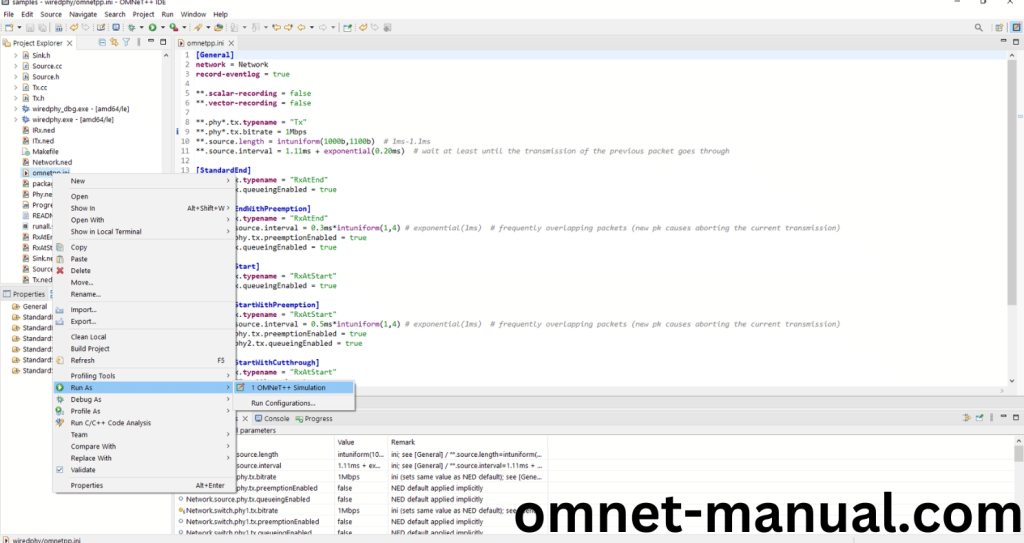 Executing the Example Program Using cPacketQueue header file