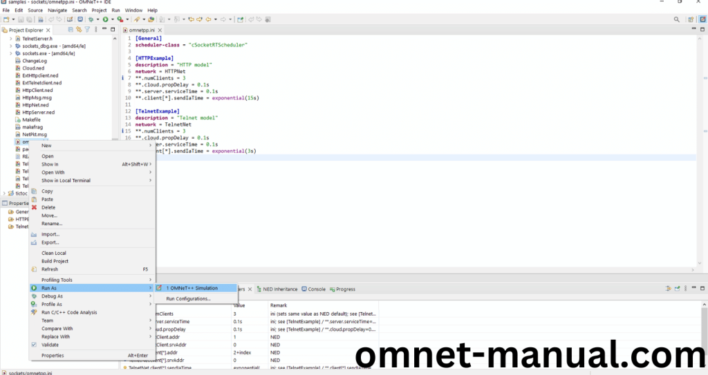 Executing the Example Program Using cScheduler header file