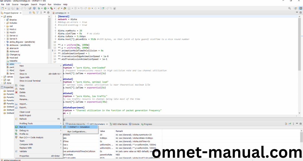 Executing the Example Program Using cStatistic header file