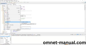 Executing the Example SimuLTE Framework Program