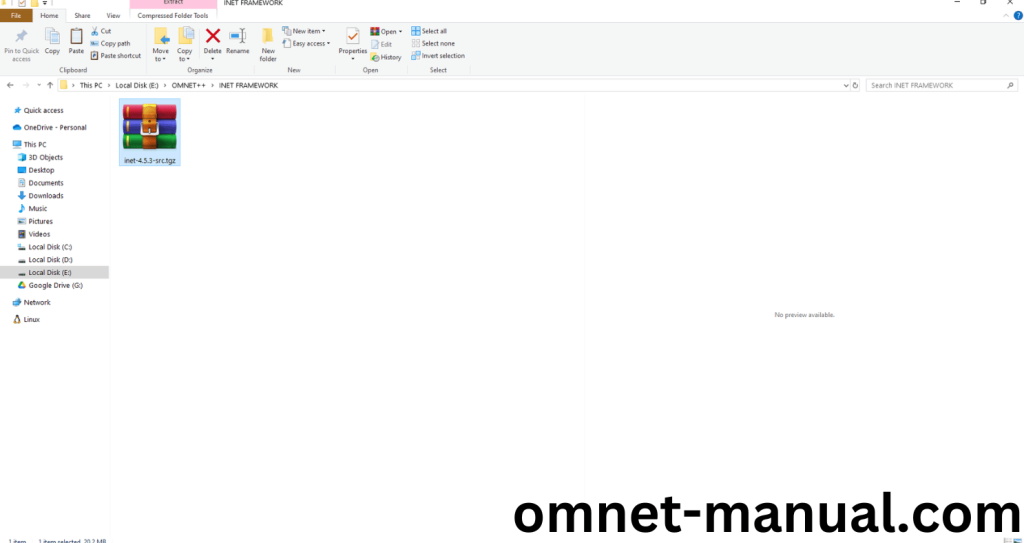 Import Framework in Omnet++