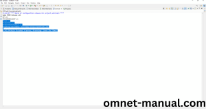 OMNeT++ Building Process