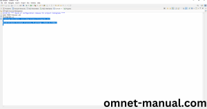 OMNeT++ Building Process
