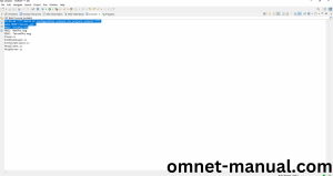 OMNeT++ Building Process