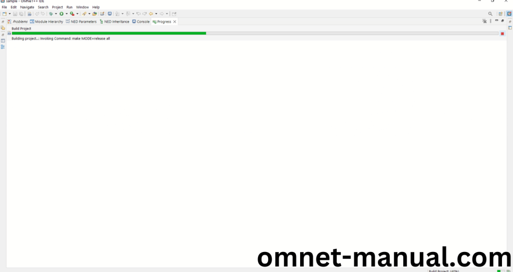 OMNeT++ Building Process