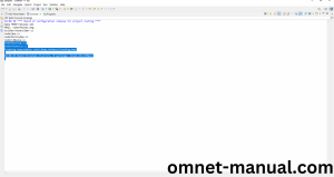 OMNeT++ Building Process