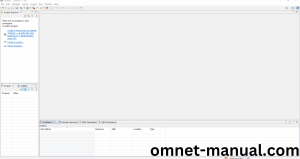 Open the OMNET++ IDE